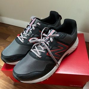 New Balance Men’s 410 v8 Sneakers. Size 11. Color Blacktop Neo Flame NWT